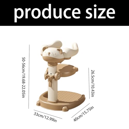 Support de douche sur pied pour bébé baignoire nourrisson réglable 6 mois - 5