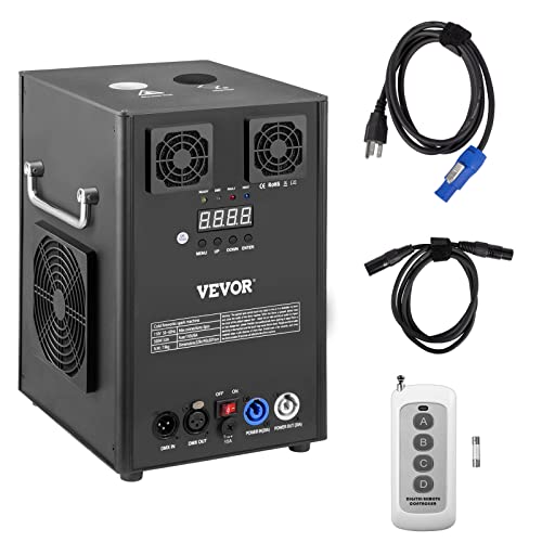 VEVOR Large Stage Equipment Special Effect Machine, 500W Stage Lighting Effect Machine with Wireless Remote Control, Smart DMX Control Stage Equipment Showing Machine for Wedding, Musical Show, DJ