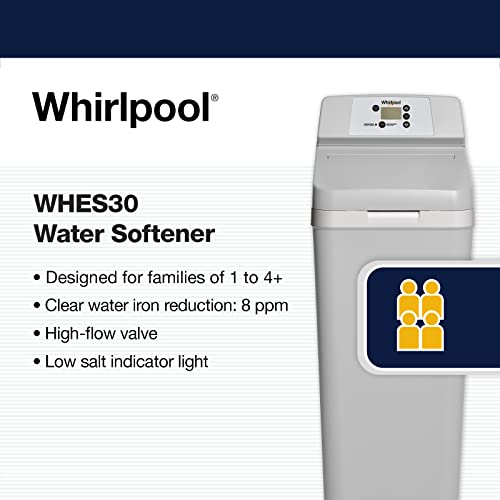 Whirlpool WHES30E 30,000 Grain Softener | Salt & Water Saving Technology thumb #4