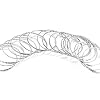 ENSOUL Antique Silver Color Flower Mixed Metal Aztec African Indian Vintage Multi Bangle&Bracelets For Women Set of 19 #3