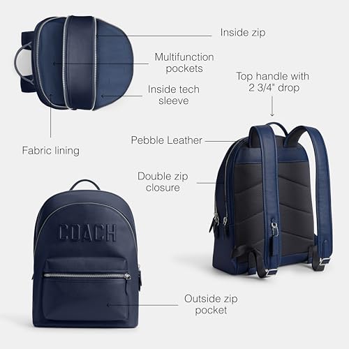 Image of COACH Charter Backpack in Graphic