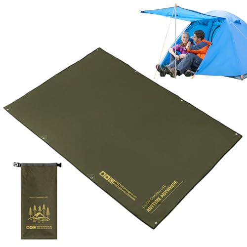 Alfombra de Tienda | Alfombra de Suelo Plegable compacta,Colchón de Piso de Camping para Tienda - para Hamaca, Senderismo, Eventos Deportivos, Festivales de Picnic, jardinería, reuniones