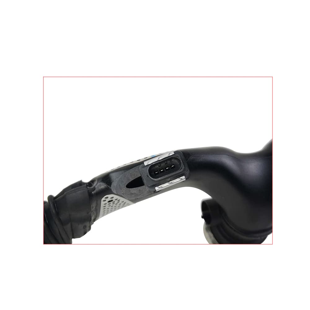 Lufteinlassschlauch 4pin kompatibel mit OM642 W211 W212 S211 S212 W203 W204 | kompatibel mit Mercedes C E G GL GLK M S R Klasse mit Massensensensor 6420903497, 6420906097, 6420906397, 6420907397