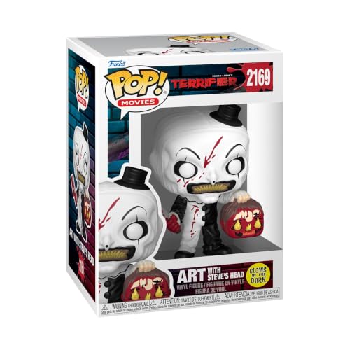 Obtén la figura Funko Pop! Terrifier Art with Head Glow in The Dark a precio de chollo. Coleccionable de vinilo de alta calidad.