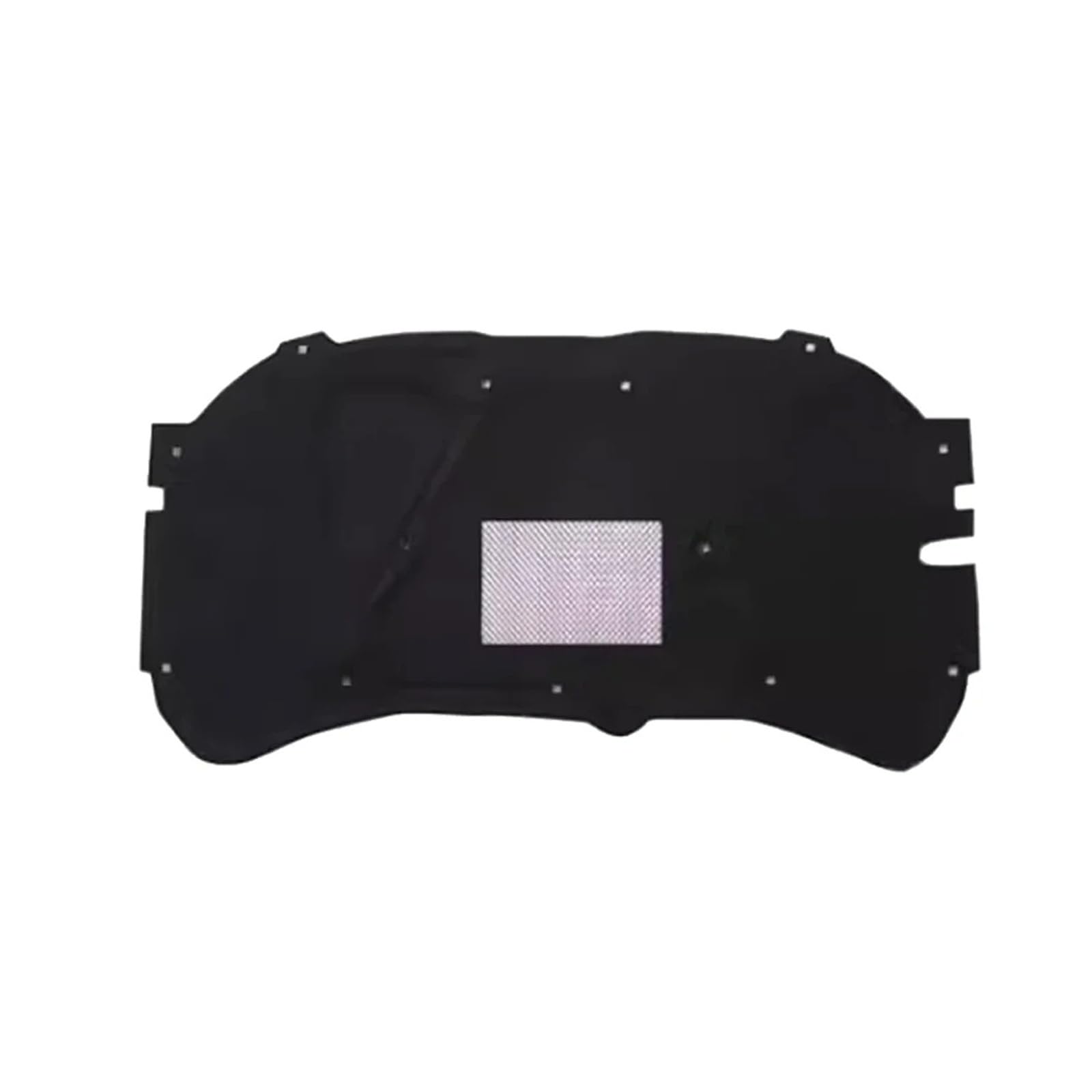 Waleqw One Color For Vw For Mk4 For Golf 4 4.5 1J 1998~2006 Car Hood Sound Pad Soundproof Fireproof Covers Thermal Insulation Mats Accessories Engine Heat Insulation Pad(B)