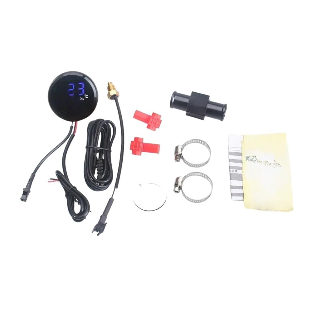 Indicatore Marcia Termometro Universale Per Moto Strumenti Temperatura Acqua Display Digitale Misuratore Adattatore Sensore