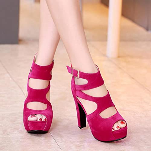 Sandales super haut talon style Rome en noir pour sublimer votre silhouette