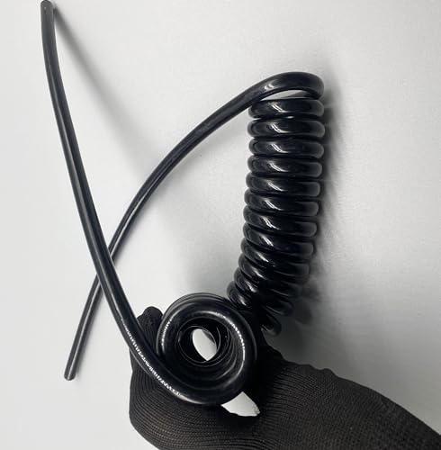 Câble spiralé rétractable pour éviter les nœuds de fils électriques
