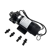 MAXECO-110V 160PSI High Pressure Diaphragm Water Pump Self Priming 80GPH 5LPM-Water Pressure Booster...