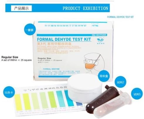 UPDATE FORMALDEHYDE AIR RAPID TEST KIT DIY TESTING INDOOR AIR