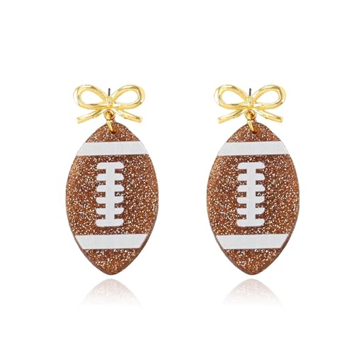 Football Earrings for Women Football Mom Accessories Game Day Accessories Outfits for Women Sport Lover Jewelry Gifts