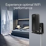 NETGEAR WiFi 7 Wall Mount Kit (RBEWMB-10000S) – Compatible with All Nighthawk WiFi 7 Routers and Orbi WiFi 7 Mesh Systems, Black