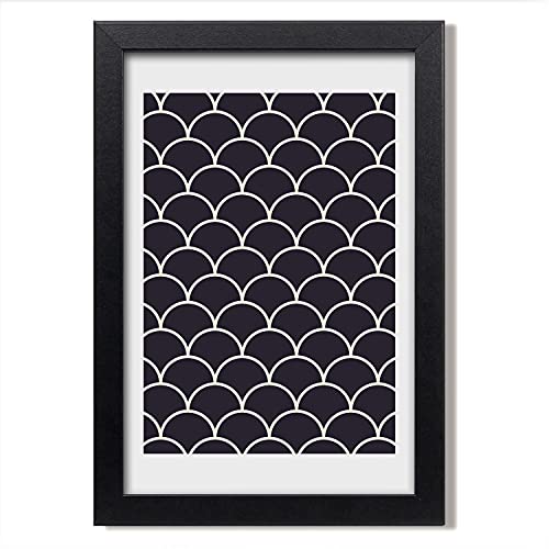 Tableau peinture photo cadre MDF 20x30 cm Tulup motif décoratif moderne