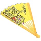 Élégance culturelle : magnifiquement conçu avec des éléments traditionnels chinois, il apporte une touche d'élégance culturelle à tout espace. éventail pliant chinois imprimé