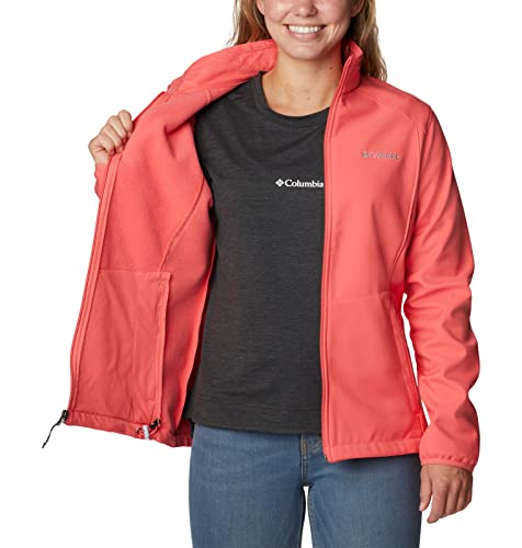 Image of Columbia Women Polyester Short Length Kruser Ridge II Softshell Hiking and Trekking Jacket