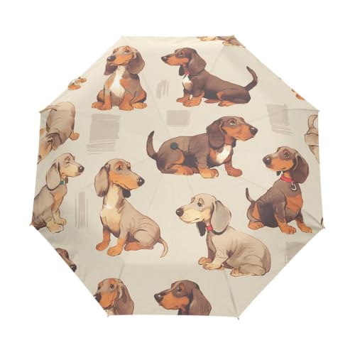 Parapluie automatique et pliable contre le vent pour vos voyages et la plage