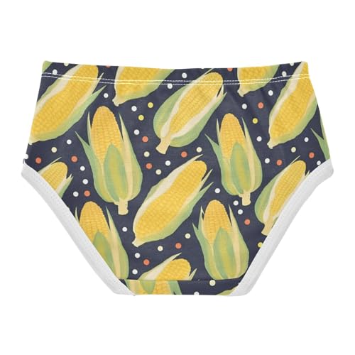 Wusikd Polka Dot Girls' Underwear Cotton Corn Girls Briefs Soft Toddler Underwear 2T2