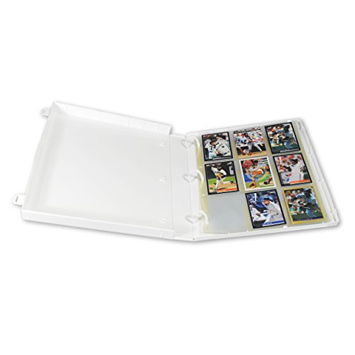Unikeep Baseball Themed Trading Card Collection Binder With 10 Platinum Series Trading Card Pages. Fully Enclosed Case To Keep Cards Secure #TOP5