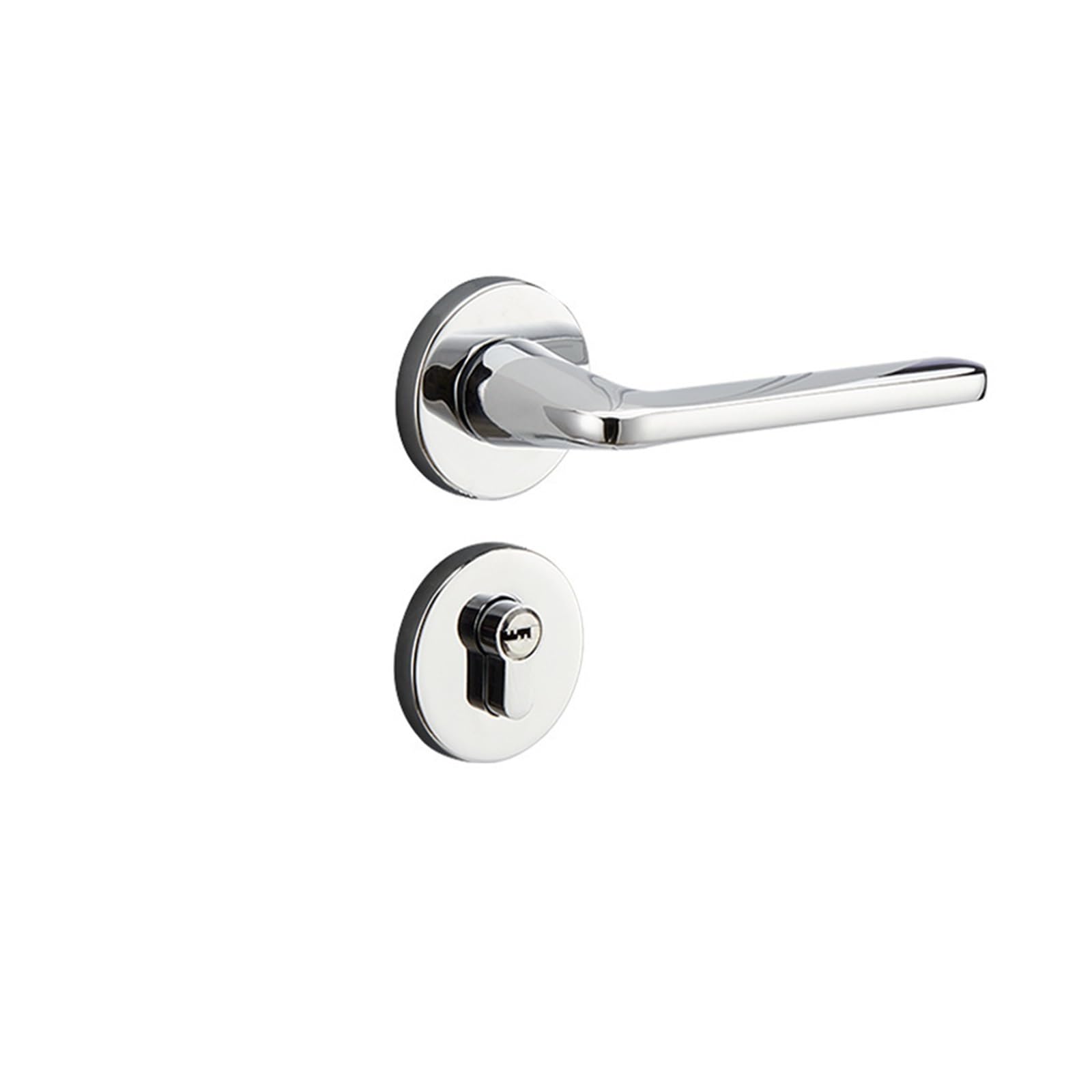 Serrure de poignée de porte anti-claquement en alliage de zinc