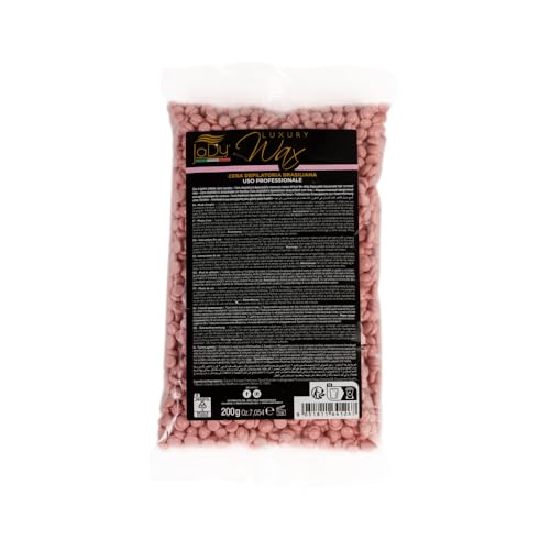 JaDy - Cera Brasileña Profesional | Depilación Sin Tiras e Suave | Perlas de Cera Rosa Titanio | Ideal para Piel Sensible, Rosa, 1 Unidad (Paquete de 1)