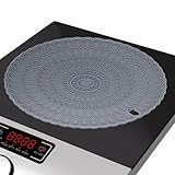 Tamaño adecuado: la alfombrilla protectora de inducción tiene un tamaño adecuado, por lo que puede adaptarse al tamaño de la mayoría de las placas de inducción. Esto puede ayudar a mantener la sartén para que sus superficies puedan cocinar de manera estable.