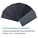 Sandpaper Variety Pack, 20PCS Sand Paper Assorted for Wood Metal Sanding, Wet Dry Sandpaper Sheets 120/240/320/400/600/800/1200/1500/2000/3000 Grits, 9 x 3.6 Inch