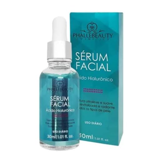 Phállebeauty Sérum Facial Ácido Hialurônico Phallebeauty - 30Ml