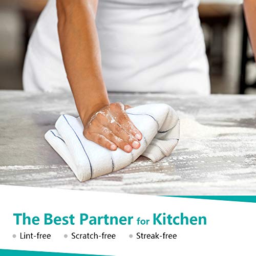 image for AIDEA Kitchen Towels Microfiber Dishcloth 18”x26”, Super Soft and 