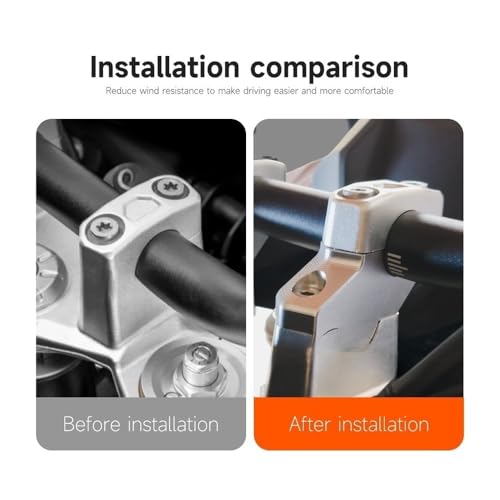 Abrazadera para manillar elevador de moto accesorio adaptador DS900X 3