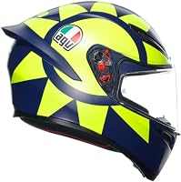 AGV K-1 S Soleluna 2018 Helm, blau/gelb, L (59/60) – Ansicht 6
