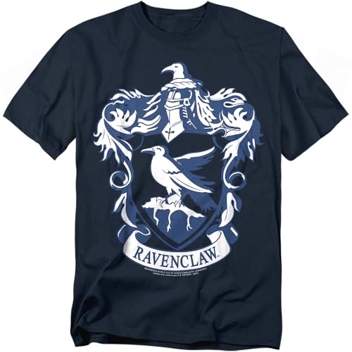 Popfunk Harry Potter Ravenclaw Logo Hogwarts Halloween Costume T Shirt (Small) Navy