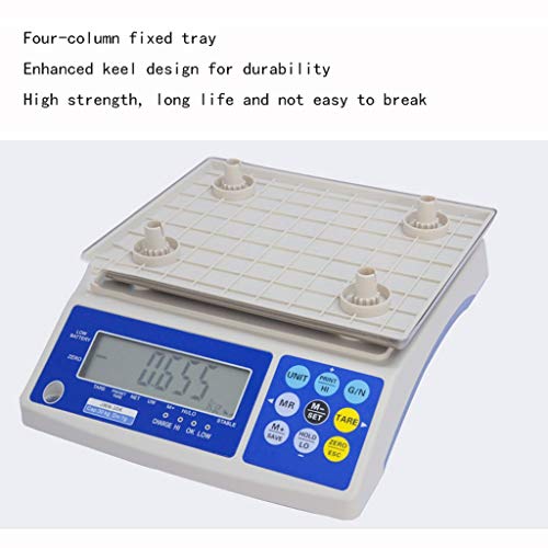 Báscula digital eléctrica de alta precisión 30kg/1g miniatura 5