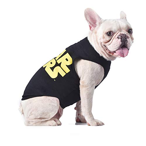 Star Wars For Pets Black & Yellow Logo Dog Tank | Star Wars Dog Shirt For Large Dogs | Size X-Large For Large Size Dog Breeds | Adorable Dog Clothing And Apparel #TOP4
