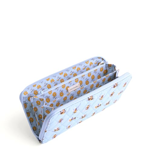 Vera Bradley Women's Premium Cotton Continental Wallet2
