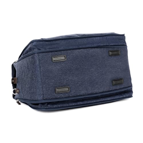 Image of Travelpro Platinum Elite Carry on Soft Travel Duffel Bag, Weekender, Gym Bag, Men and Women, 19 Inch, 49L, True Navy Blue
