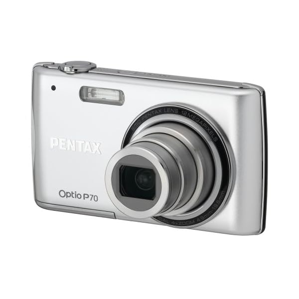 Pentax Optio P70 Digitalkamera (12 Megapixel, 4-fach opt. Zoom, 6,9 cm (2,7 Zoll) Display) silber – Bild 4