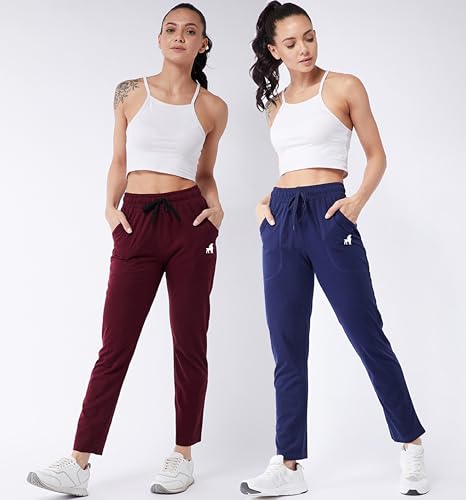 Image of Modeve Women Track Regular Fit Pants