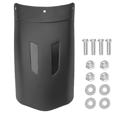 ZIBUYU® Motorcycle Mudguard Rear Fender Universal for Motorbike 12.5 * 22cm (4.92 * 8.66 inches)