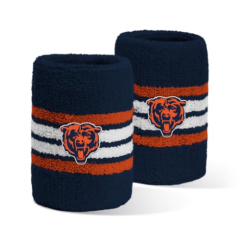 Image of For Bare Feet NFL Officially Licensed Team Logo Headband & Wristband Combo Pack Team Color OSFM
