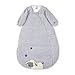 Produktbild Sterntaler Schlafsack Schaf Stanley für Kleinkinder, Abnehmbare Ärmel, Wärmeregulierung, Reißverschluss, Größe: 70, Grau/Blau