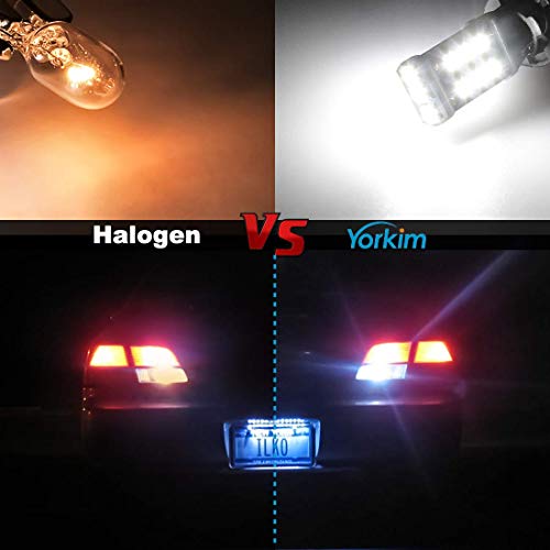 image for Yorkim 912 921 LED Bulb, Backup Light Bulbs High Power 2835 15-SMD Chi
