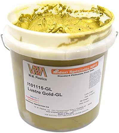 Lustre Gold Shimmer- Plastisol Ink, (quart)
