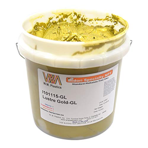 Wm Plastics Lustre Gold Shimmer- Plastisol Ink cover