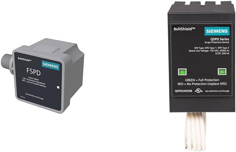 Siemens 36kA Whole House Surge Protector with 35kA Indoor Surge Protector