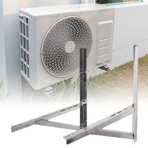 Soporte plegable para aire acondicionado en terrazas y balcones limpios 4