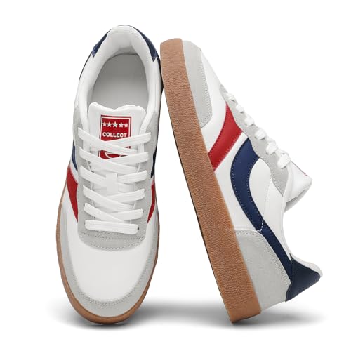 Women's Retro Fashion Sneakers Walking Shoes Skate Shoes Lace-Up Shoes for Women