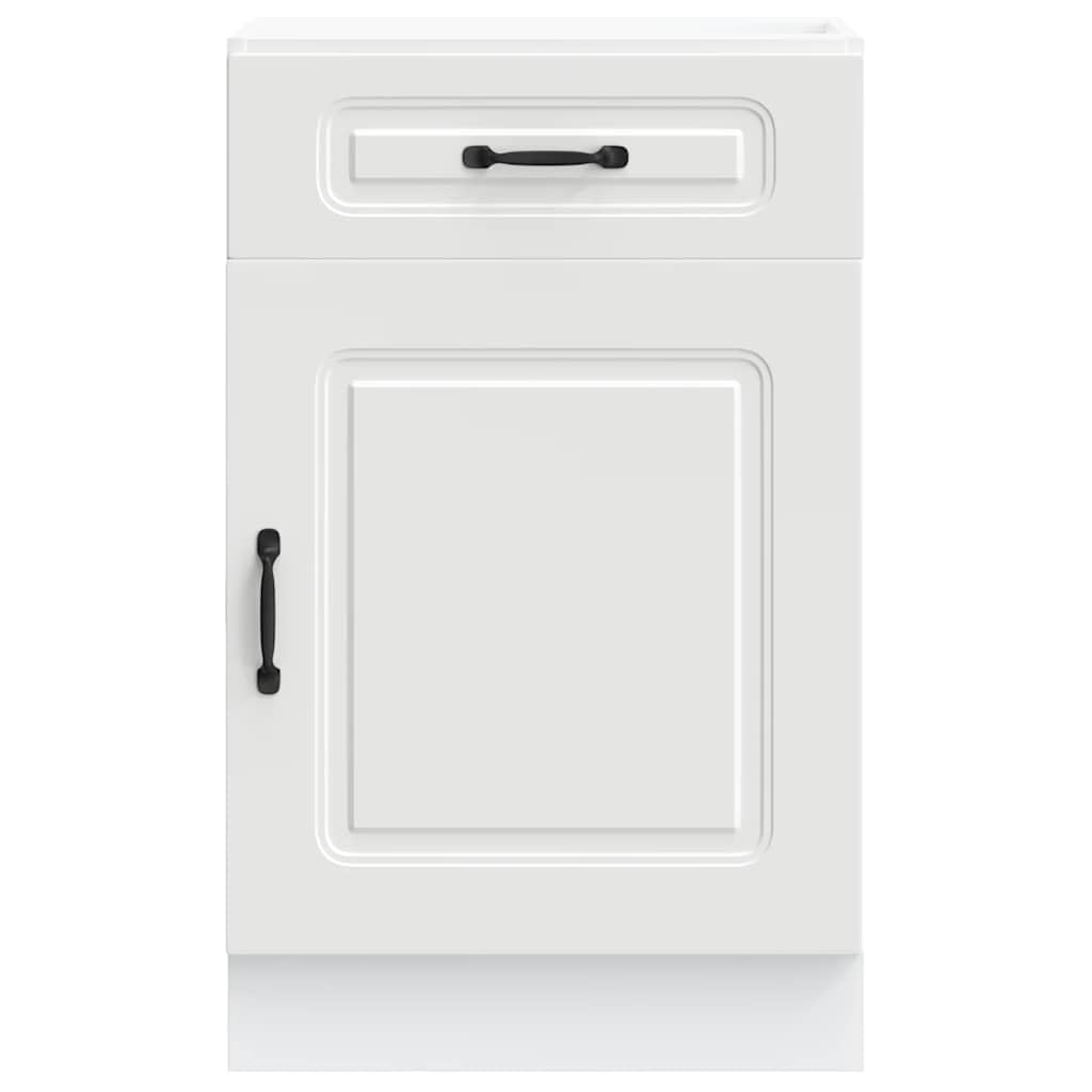 vidaXL Armoire de Cuisine Kalmar Blanc Bois d ingénierie