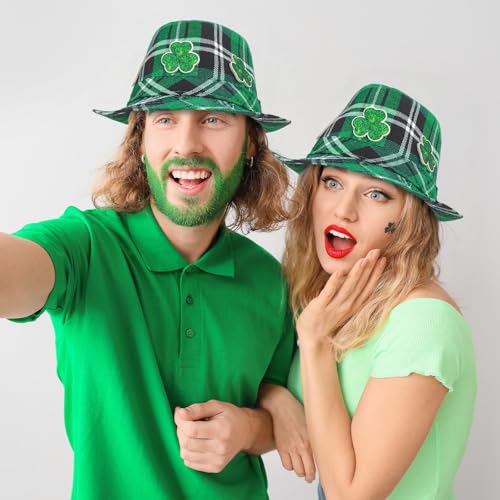 Sombrero Verde St Patrick Día Disfraz Leprechaun miniatura 6