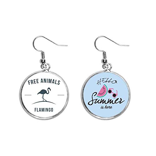 Pendientes de sandía estilo cartoon idóneos para tus tardes de playa y paseos de verano