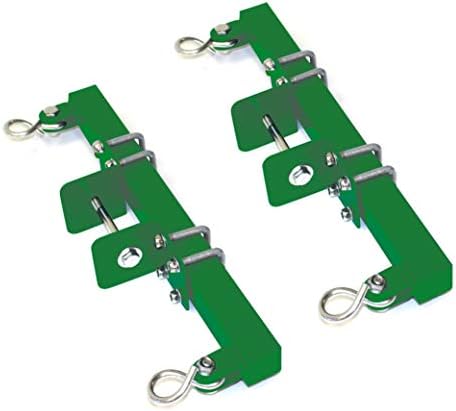 DreamController Heavy Duty Metal Swing Set Brackets and Hardware-Set of 2 for Backyard Horse Glider-Kids Swing Set Accessories Outdoor-playset Accessories Outdoor Swing Sets Lifetime Swing Hanger Kit